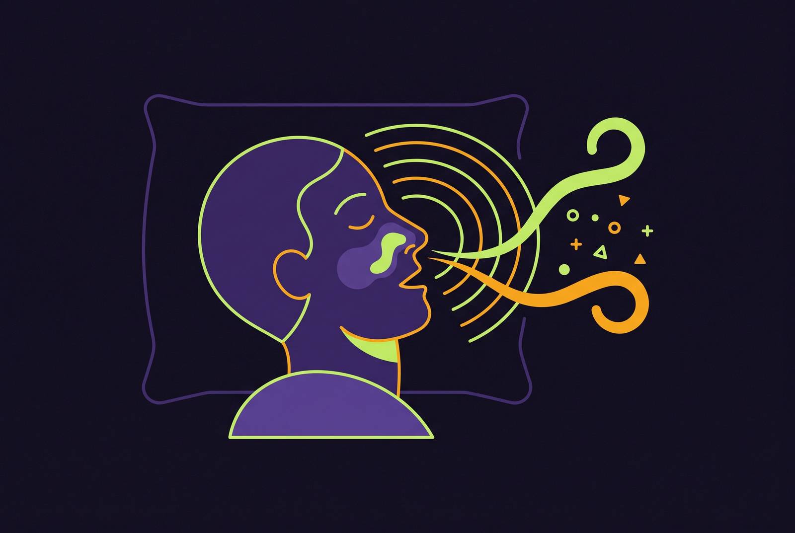 Cover illustration for “Allergy-Driven Snoring Without Sleep Apnea”
