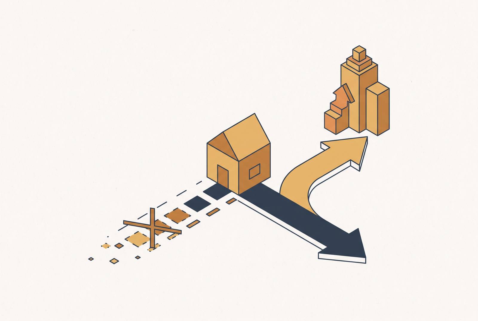 Cover illustration for “When a Failed 1031 Exchange Is the Better Outcome”