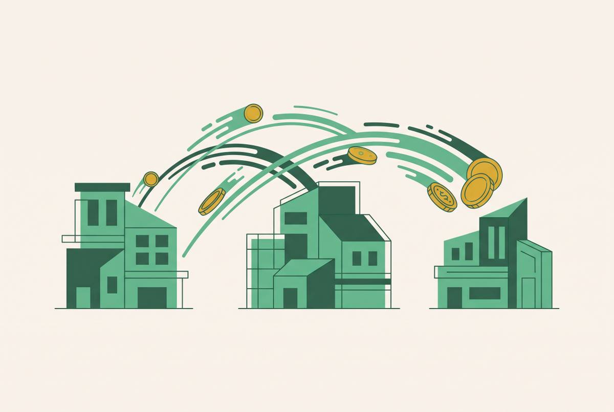 Cover illustration for “Velocity of Capital in 1031 Exchange Portfolios”