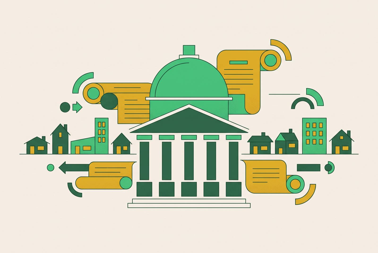 Cover illustration for “Legislative History of 1031 Exchange Repeal Proposals Since 2012”