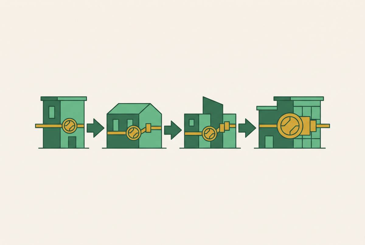 Cover illustration for “Adjusted Basis Tracking Across Sequential 1031 Exchanges”