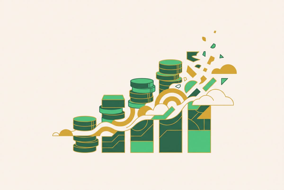 Cover illustration for “Inflation's Effect on Deferred Tax Liability Over Time”
