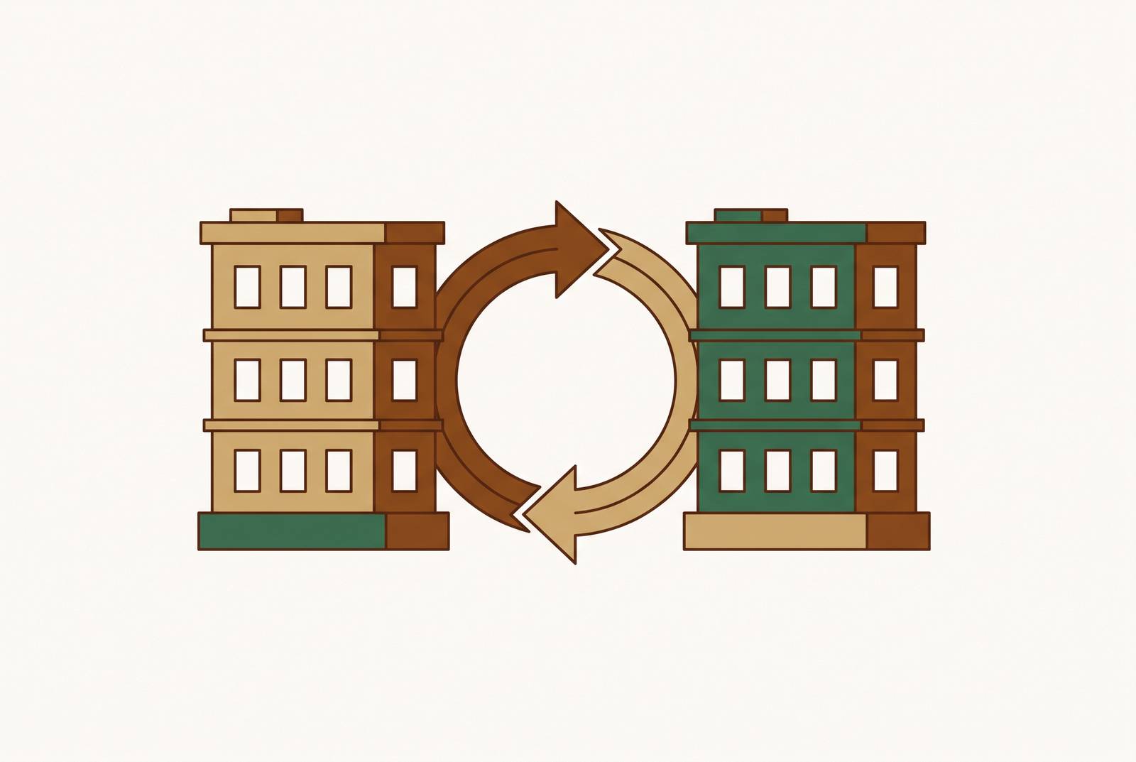 Cover illustration for “1031 Exchange for Multifamily Real Estate Investors”