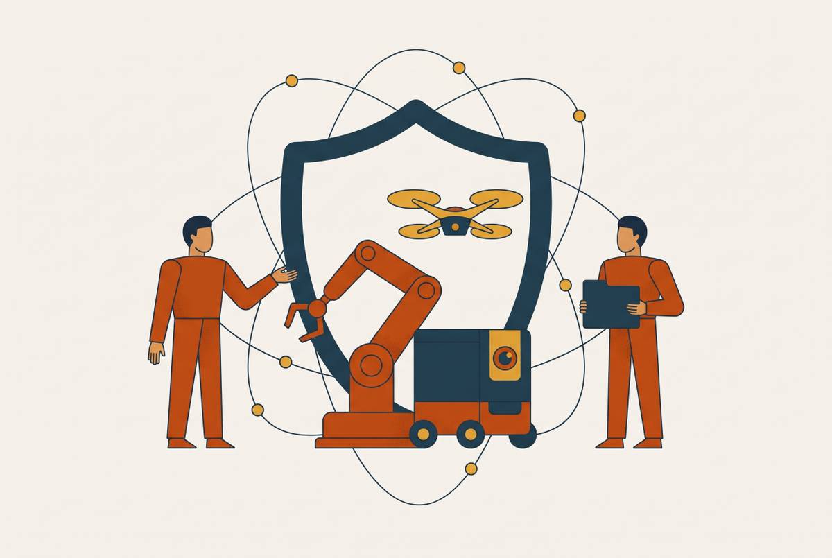 Cover illustration for “Insurance Brokers Specializing in Autonomous Systems and Robotics Companies”