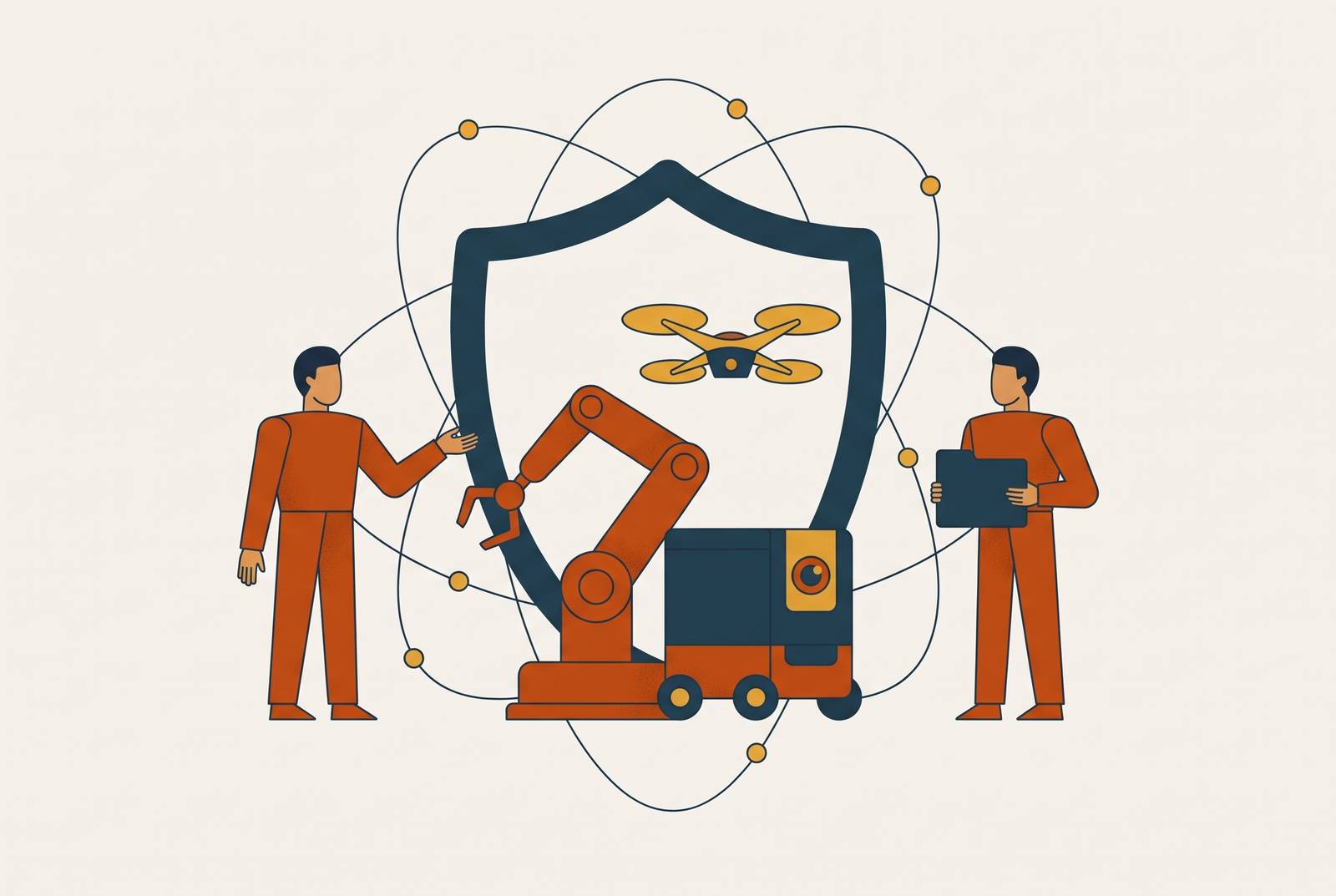 Cover illustration for “Insurance Brokers Specializing in Autonomous Systems and Robotics Companies”