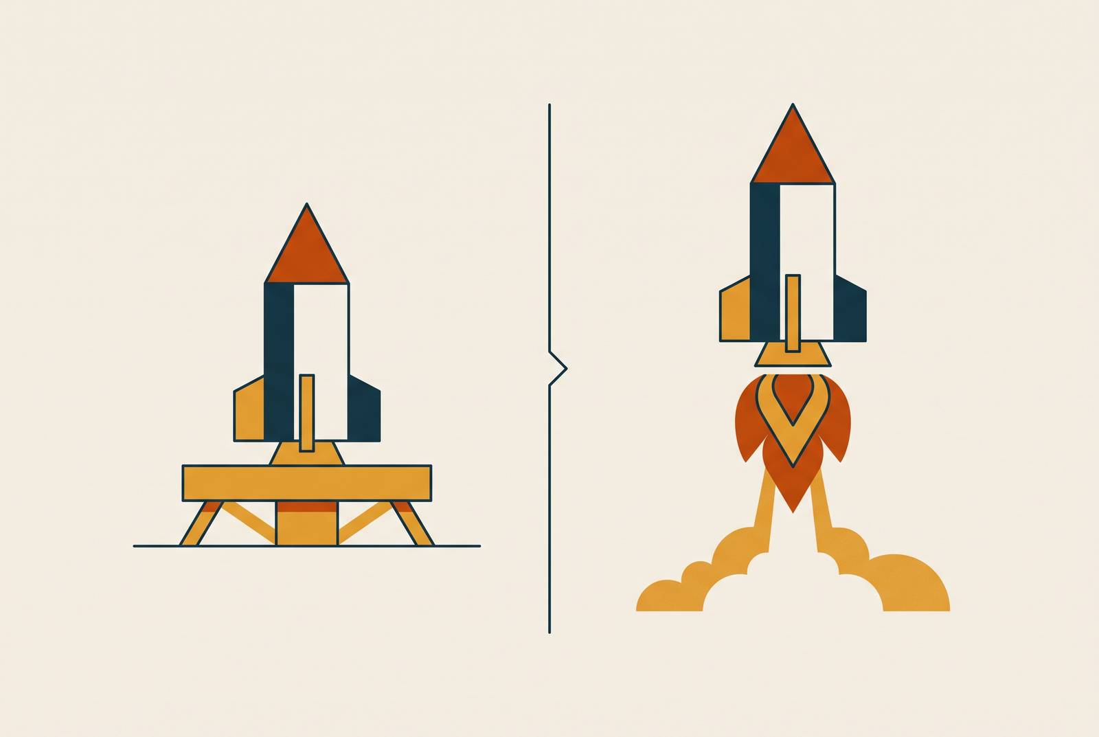 Cover illustration for “Pre-Launch vs. Launch Phase Coverage Boundaries”