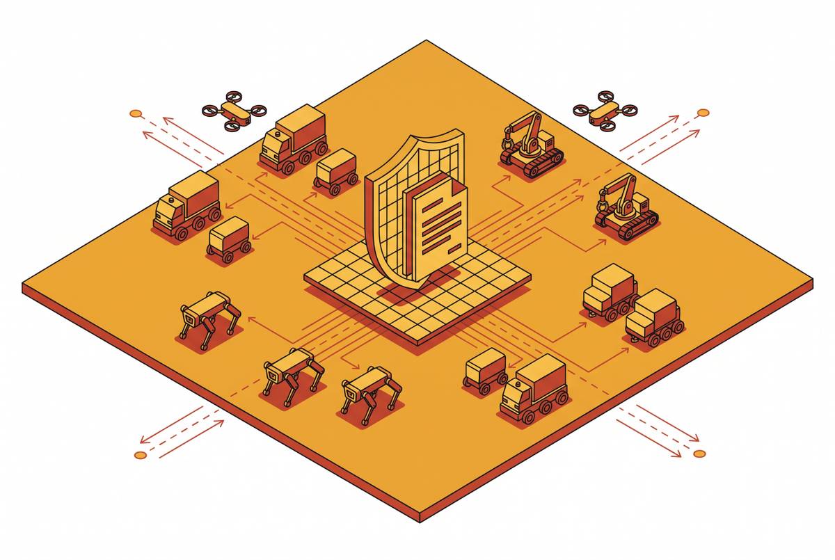 Cover illustration for “Inland Marine Policies That Actually Cover Deployed Robot Fleets”