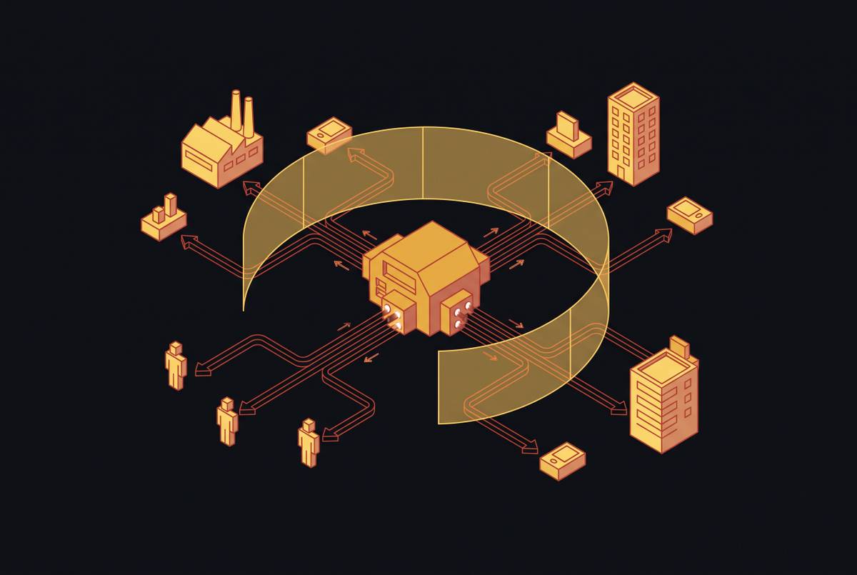 Cover illustration for “Agentic AI Actions and Third-Party Harm Coverage”