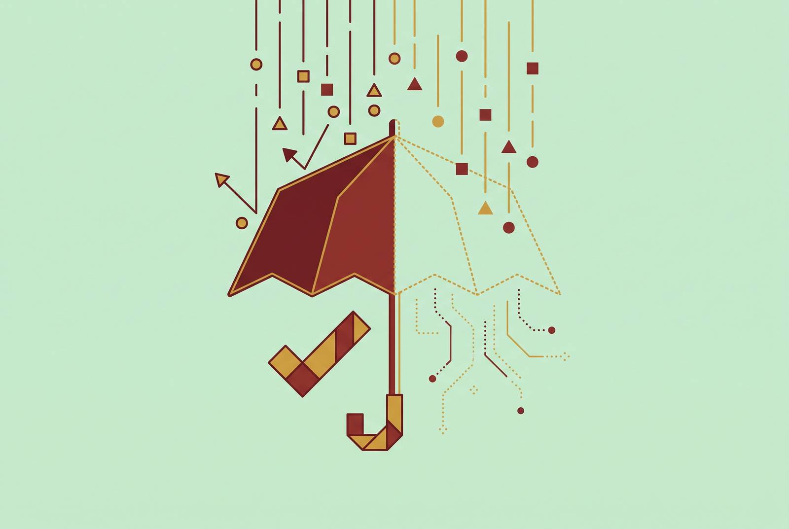 Cover illustration for “Affirmative vs Silent AI Coverage in Commercial Policies”