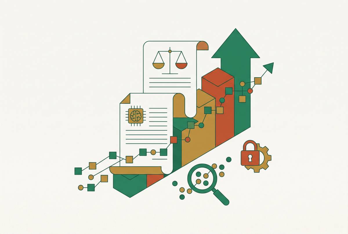 Cover illustration for “Measuring ROI From AI in Corporate Legal Departments”