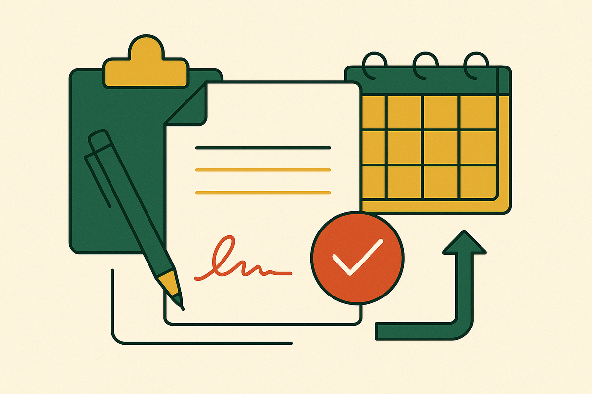 Cover illustration for “Post-Signature Contract Management and Obligation Tracking”