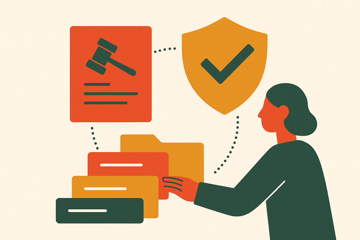 Cover illustration for “Proactive Legal Risk Management Using Contract Portfolio Data”