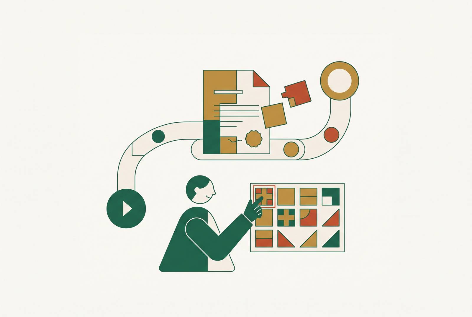 Cover illustration for “Self-Service Contract Workflows for Business Stakeholders”