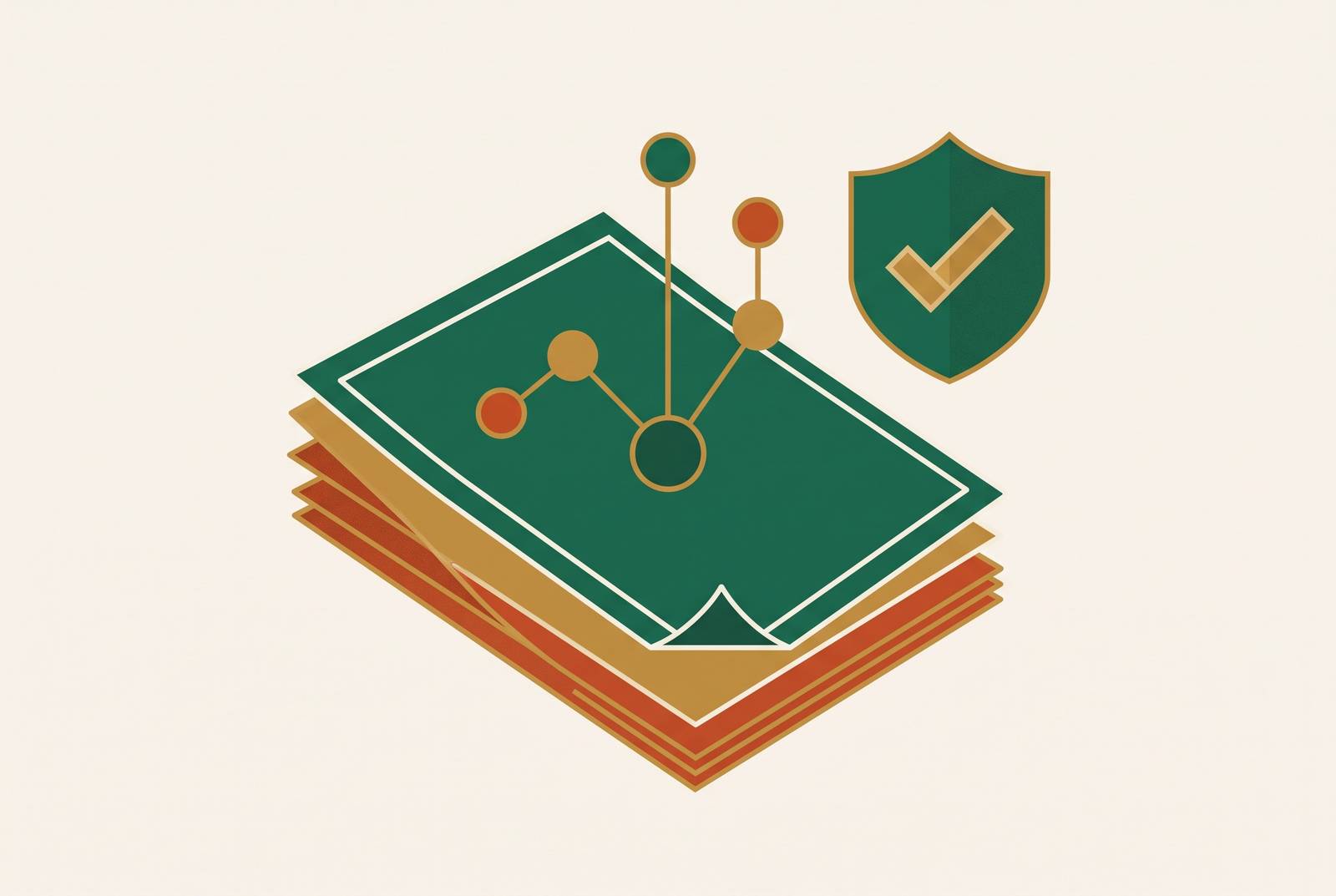 Cover illustration for “Template Governance and Version Control for Enterprise Contract Libraries”