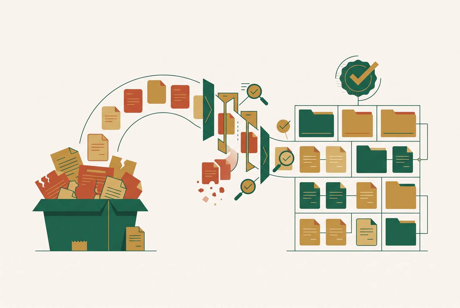 Cover illustration for “Contract Repository Migration and Data Quality for Enterprise Legal”