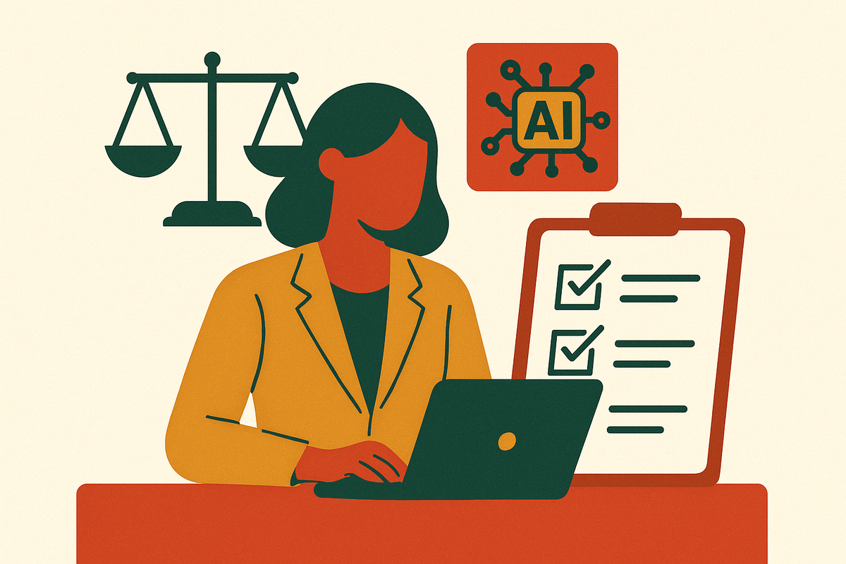 Cover illustration for “AI Readiness Assessment for Enterprise Legal Teams”