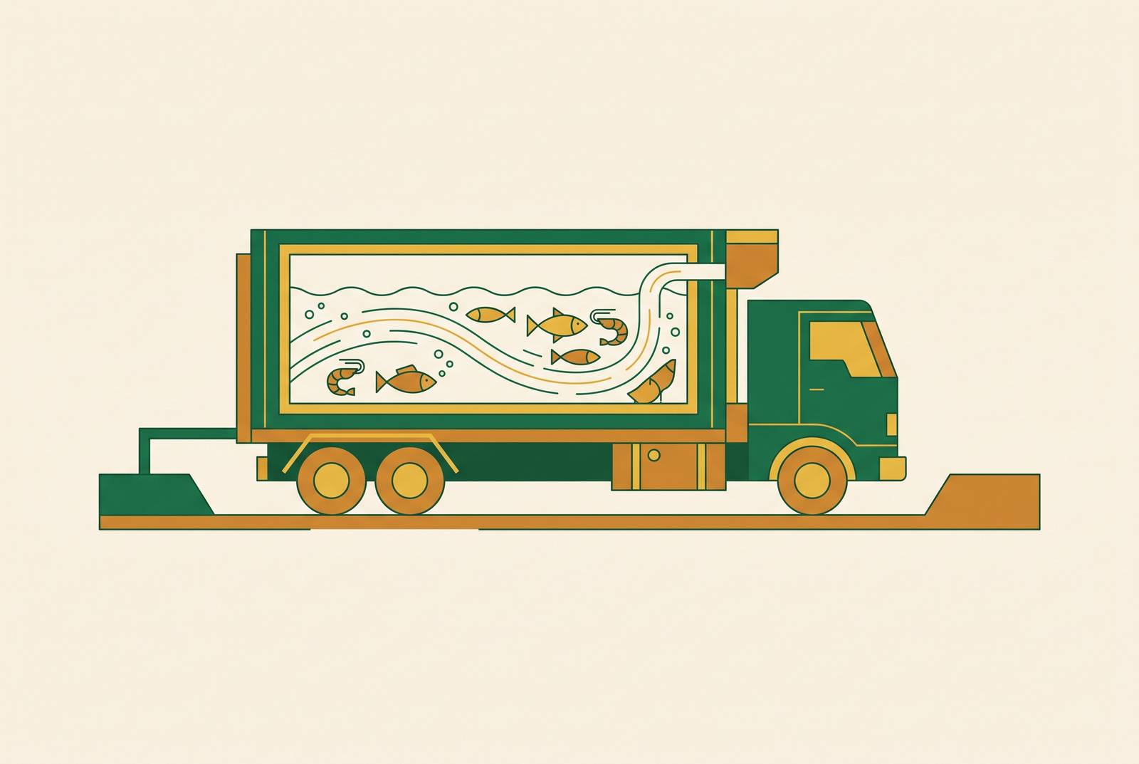 Cover illustration for “Live Seafood Transport Logistics for Distributors”