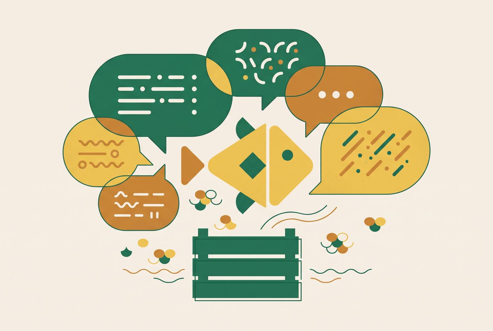 Cover illustration for “Multilingual Ordering Patterns in Seafood Distribution”