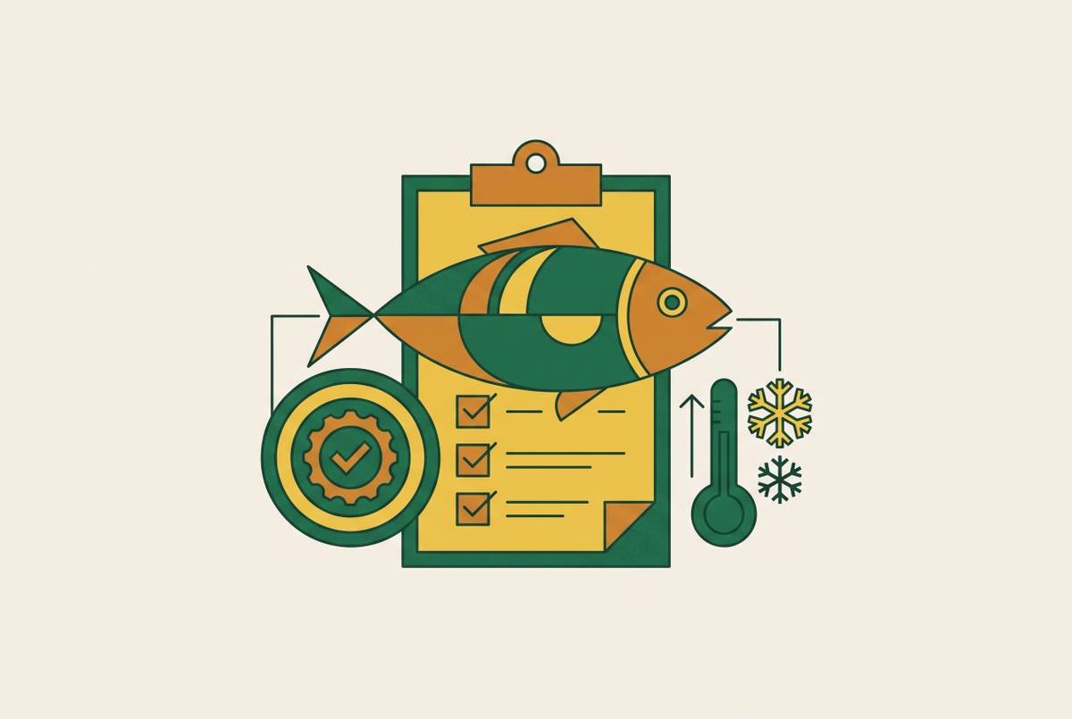 Cover illustration for “FDA Seafood HACCP Regulation Requirements for Distributors”