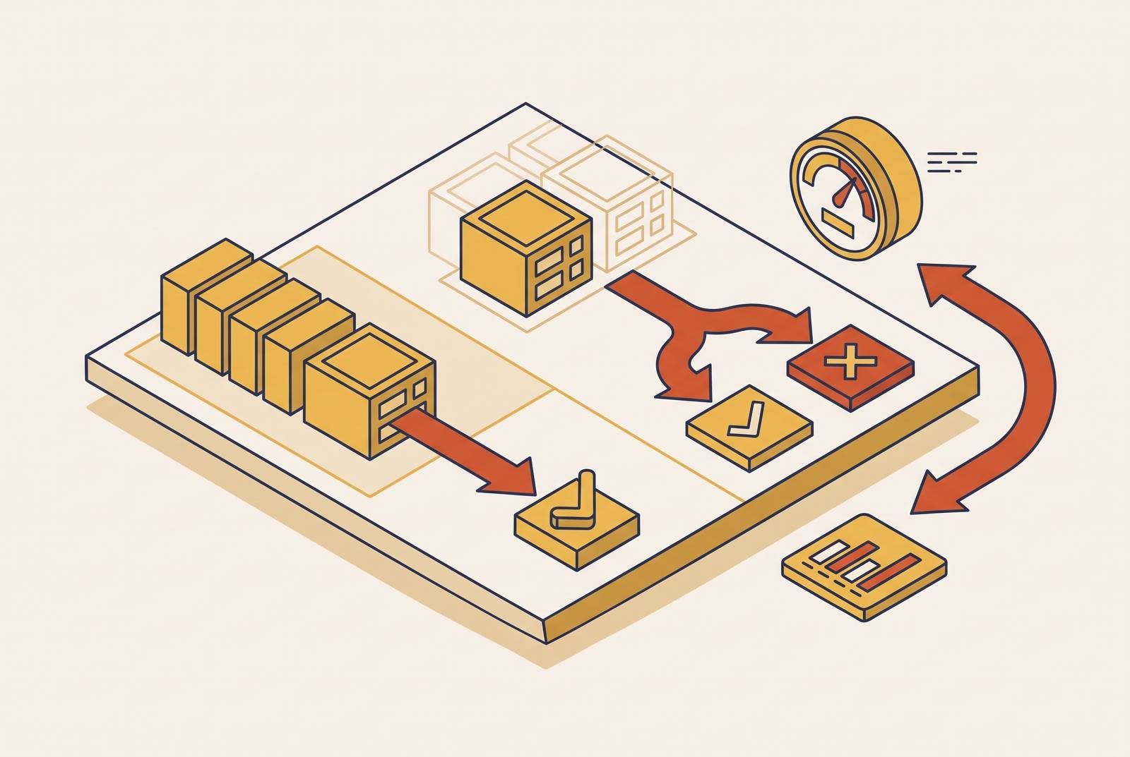 Cover illustration for “Determinism and Flakiness in Agent Test Suites”