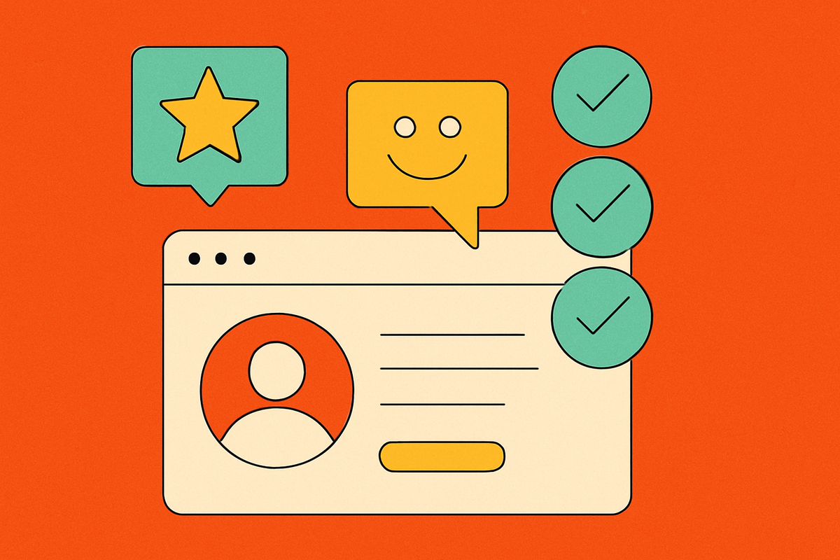 Cover illustration for “Social Proof Formats That Work on Startup Landing Pages”