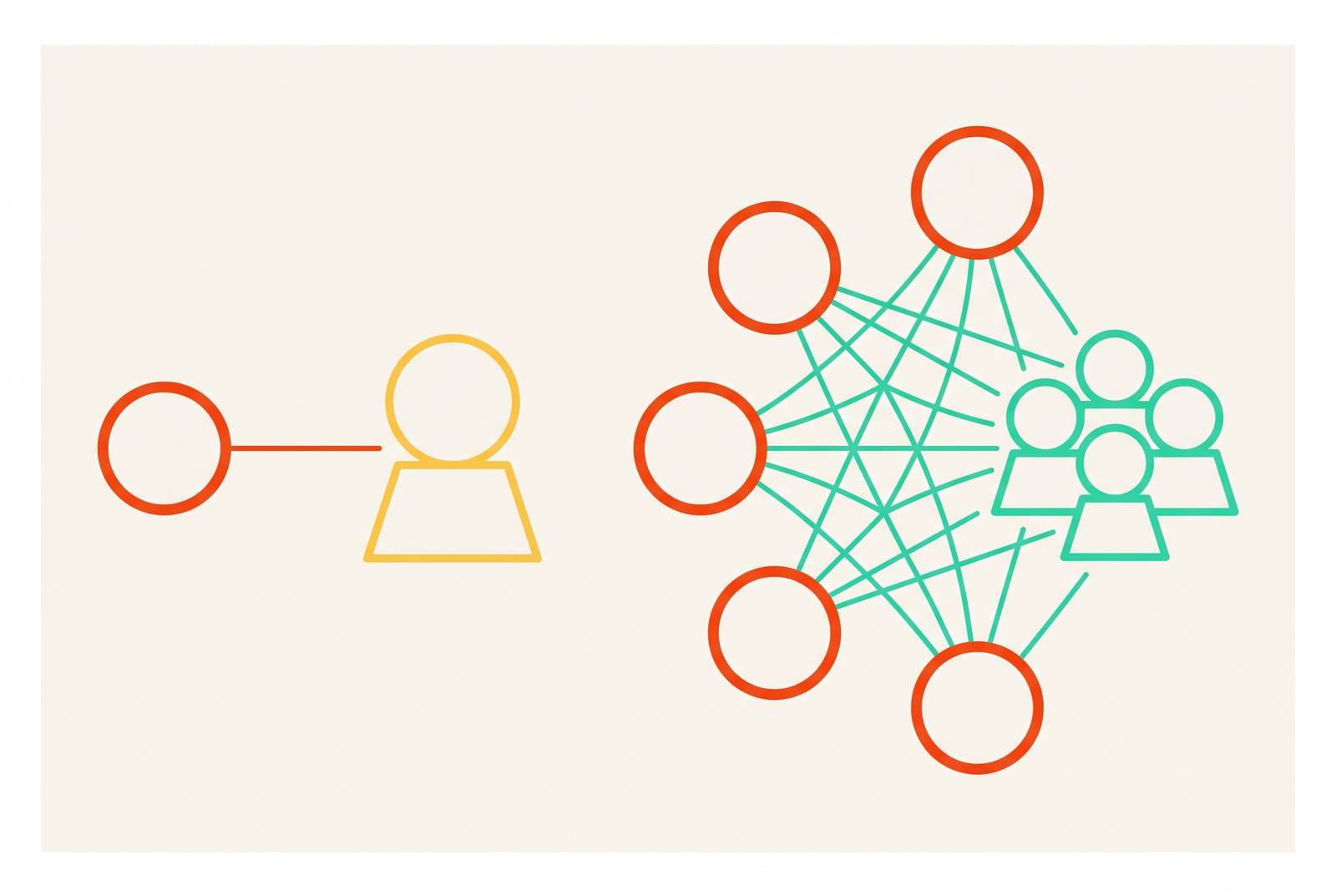 Cover illustration for “web design subscriptions with dedicated designer access vs. team-pool models”