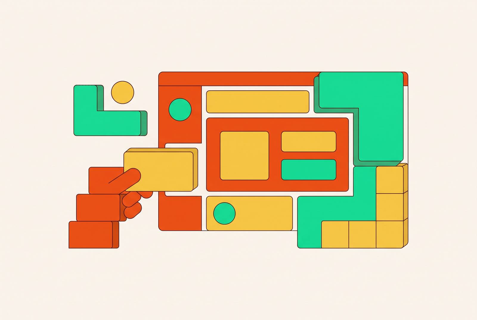 Cover illustration for “Design as a Service for SaaS Companies”