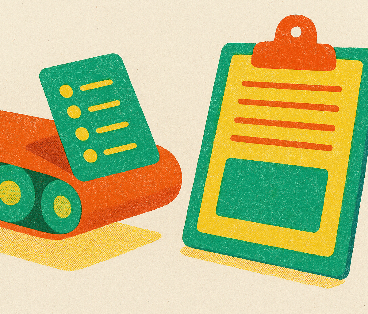Cover illustration for “Creative Request Intake Systems for Marketing Teams”