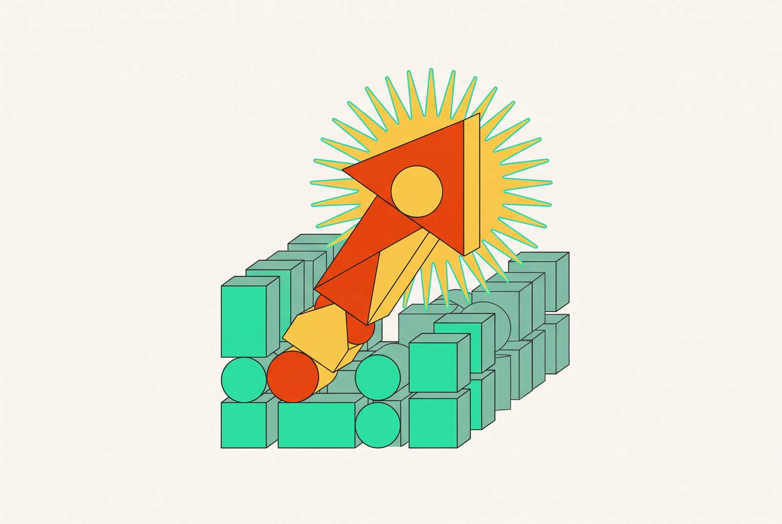Cover illustration for “How a Branding Agency Helps a Startup Stand Out in a Competitive Market”
