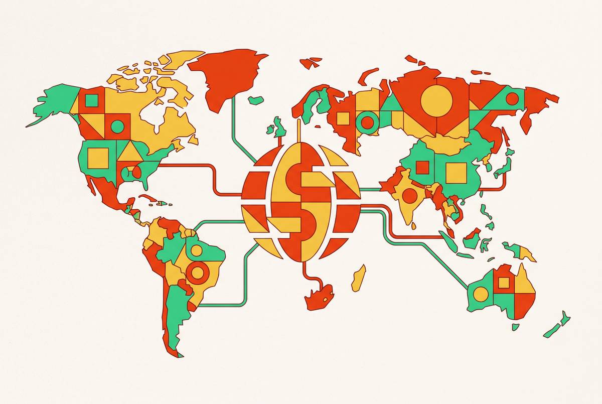 Cover illustration for “Global Rebrand Execution Across Multiple Markets”