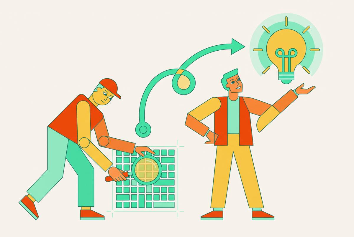 Cover illustration for “Art Director vs Creative Director in a Startup Context”