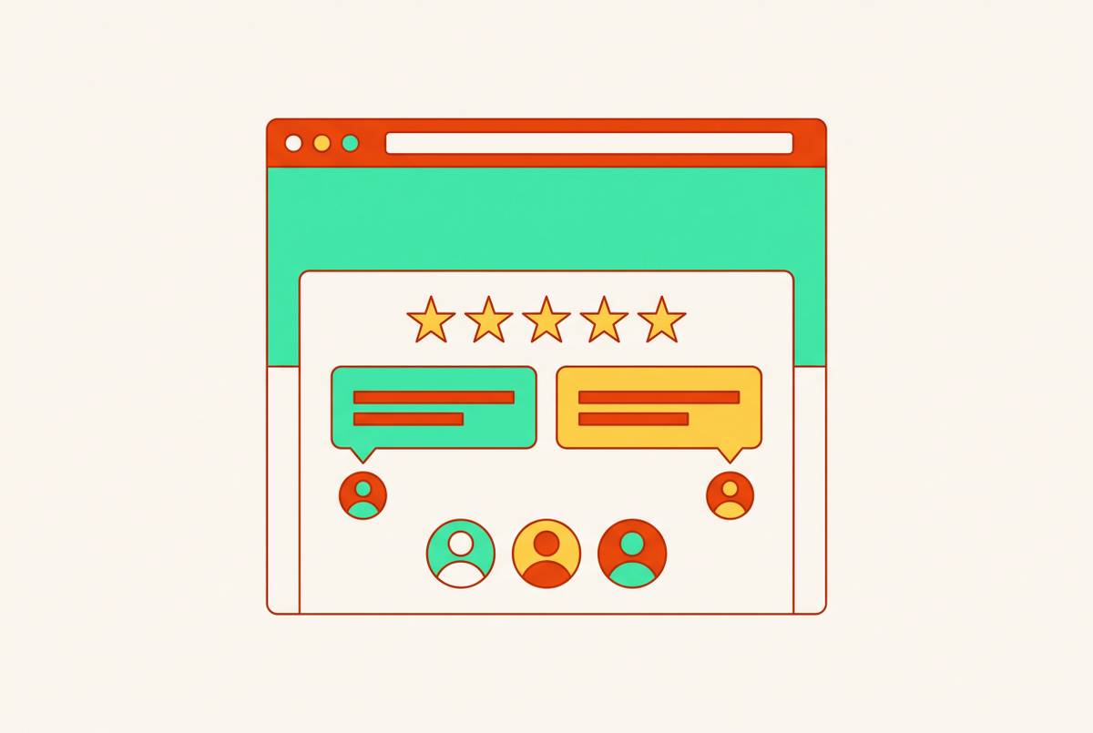 Cover illustration for “Social Proof Formats That Work on Startup Landing Pages”