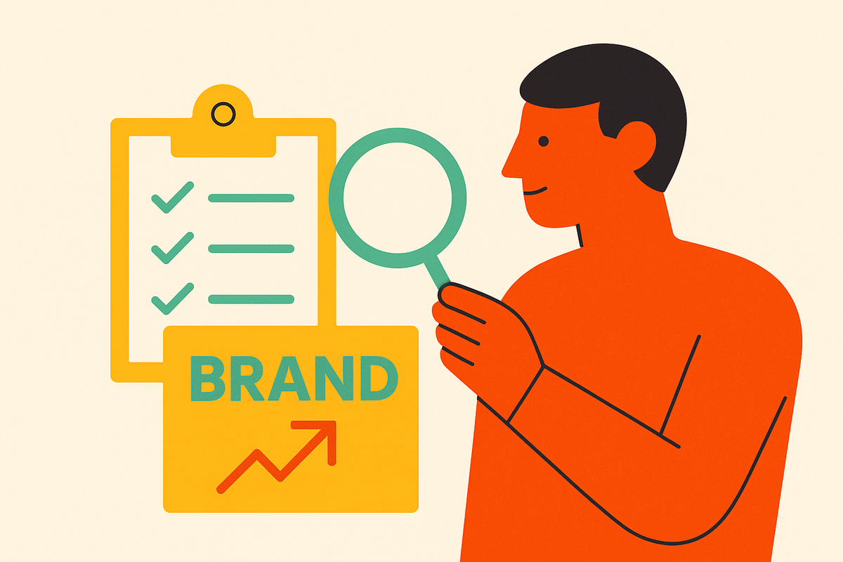 Cover illustration for “How to Audit Your Startup Brand for Consistency Gaps”