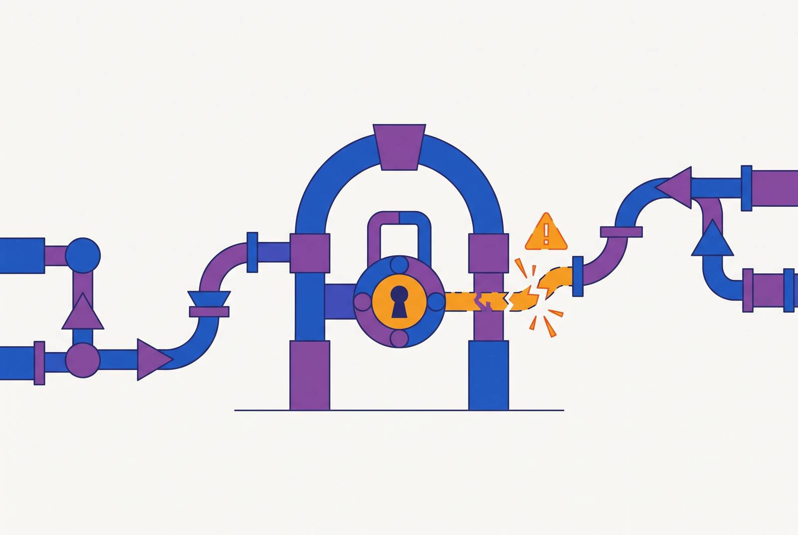 Cover illustration for “Payer Portal Access Security Risks in Automated Workflows”