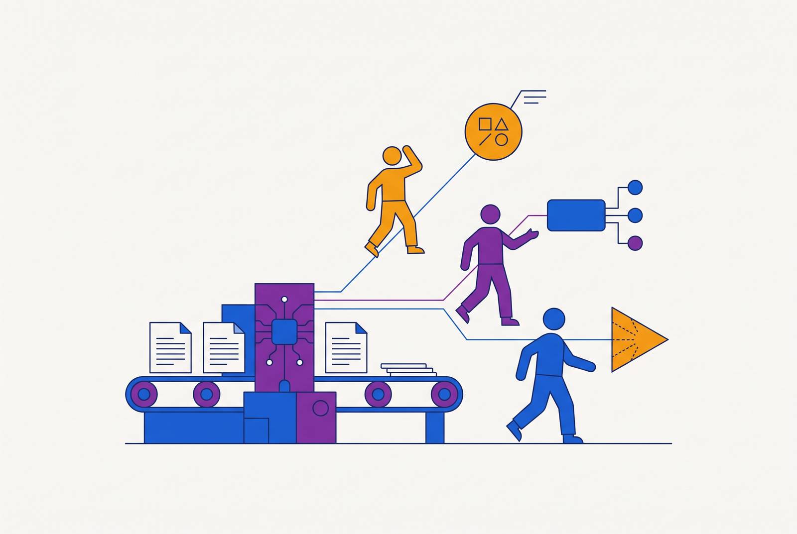 Cover illustration for “Defining New Staff Roles After Administrative Workflow Automation”