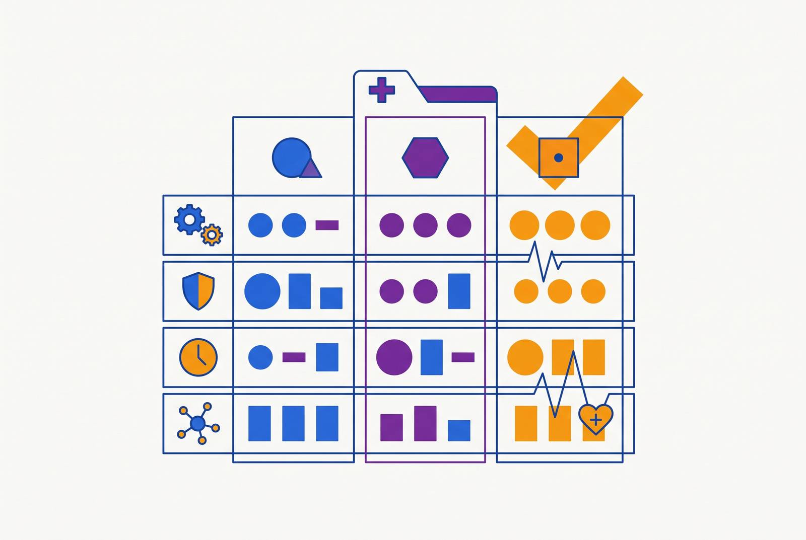 Cover illustration for “RFP Scorecard for Healthcare AI Automation Vendors”