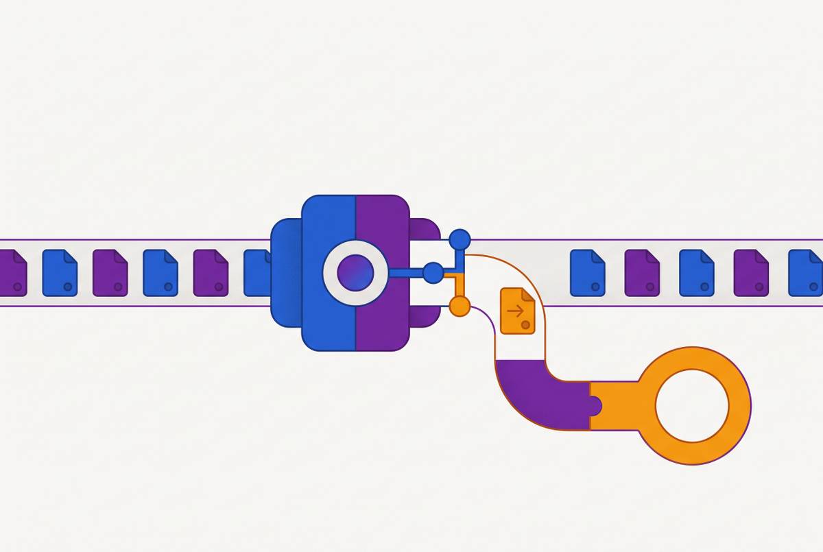 Cover illustration for “Exception Handling Design in End-to-End Administrative Automation”