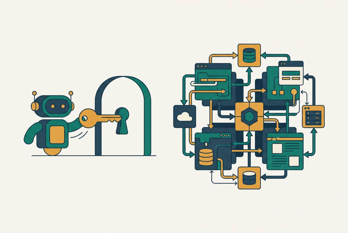 Cover illustration for “Single Login AI Agent Setup vs Full EHR Integration Projects”