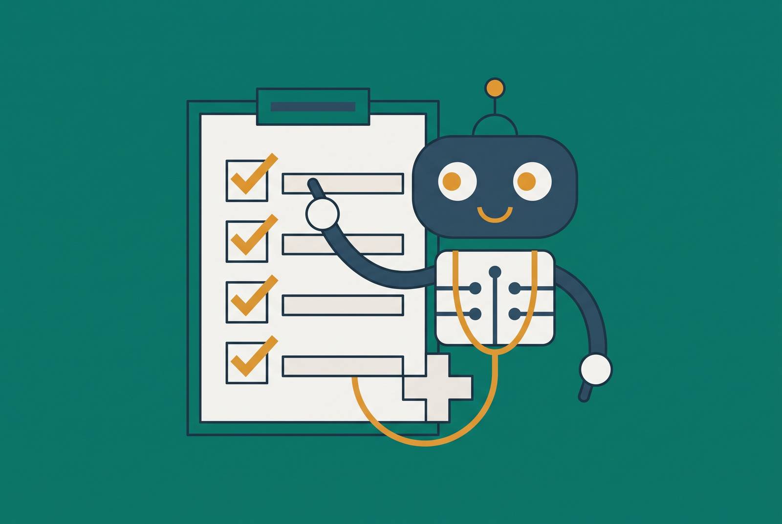 Cover illustration for “Vendor Due Diligence Checklist for AI Agents in Medical Practices”