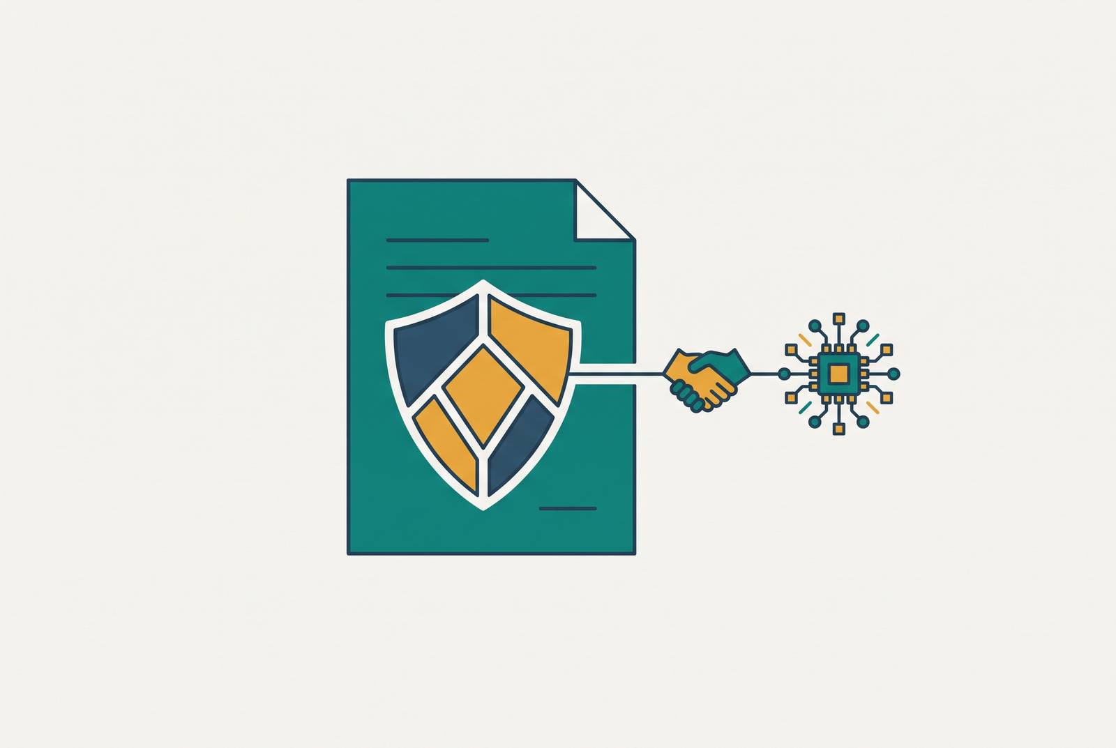 Cover illustration for “HIPAA Business Associate Agreement Requirements for AI Vendors”
