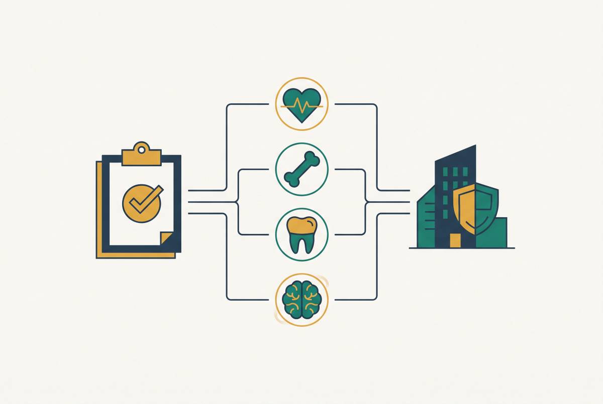 Cover illustration for “Prior Authorization Requirements by Specialty for Commercial Payers”