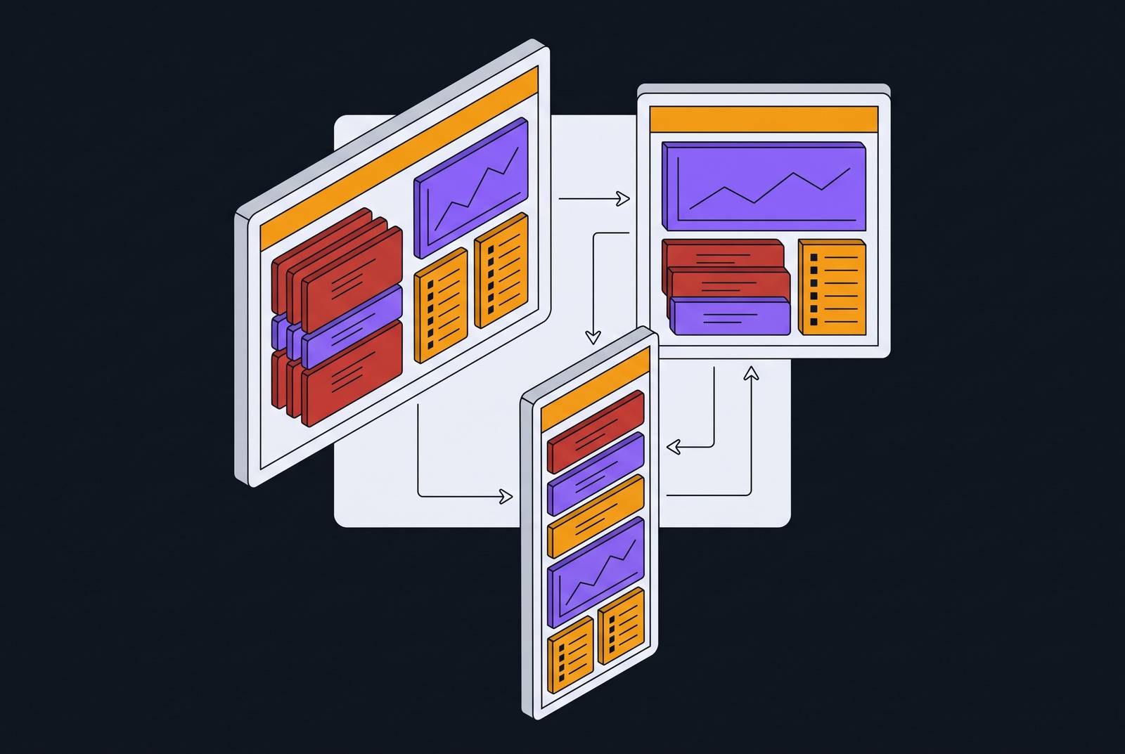 Cover illustration for “Dynamic Layout Handling in Web-Based EHR Interfaces”