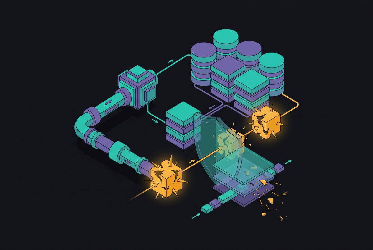 Cover illustration for “Agent Memory Poisoning Attacks and Mitigations”
