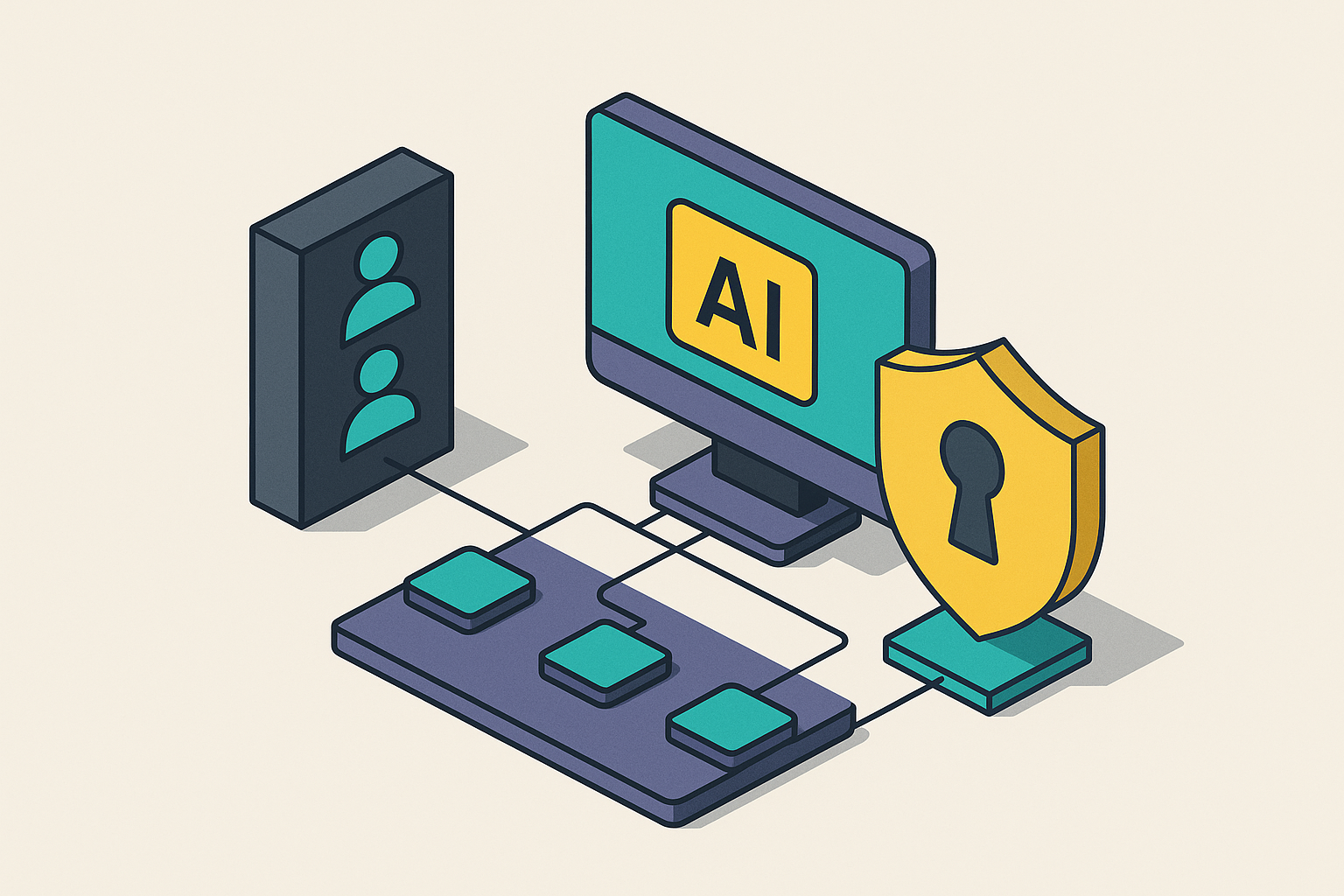 Cover illustration for “RBAC Design for AI Agents in Enterprise Environments”