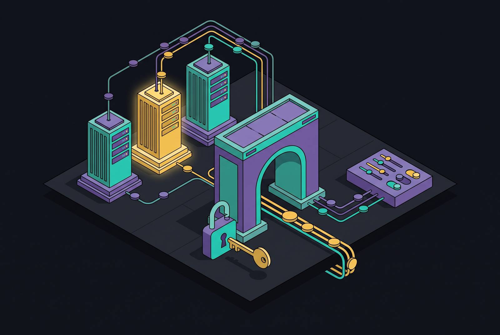 Cover illustration for “OAuth 2.1 Authorization Server Selection and Configuration for MCP Gateway Deployments”