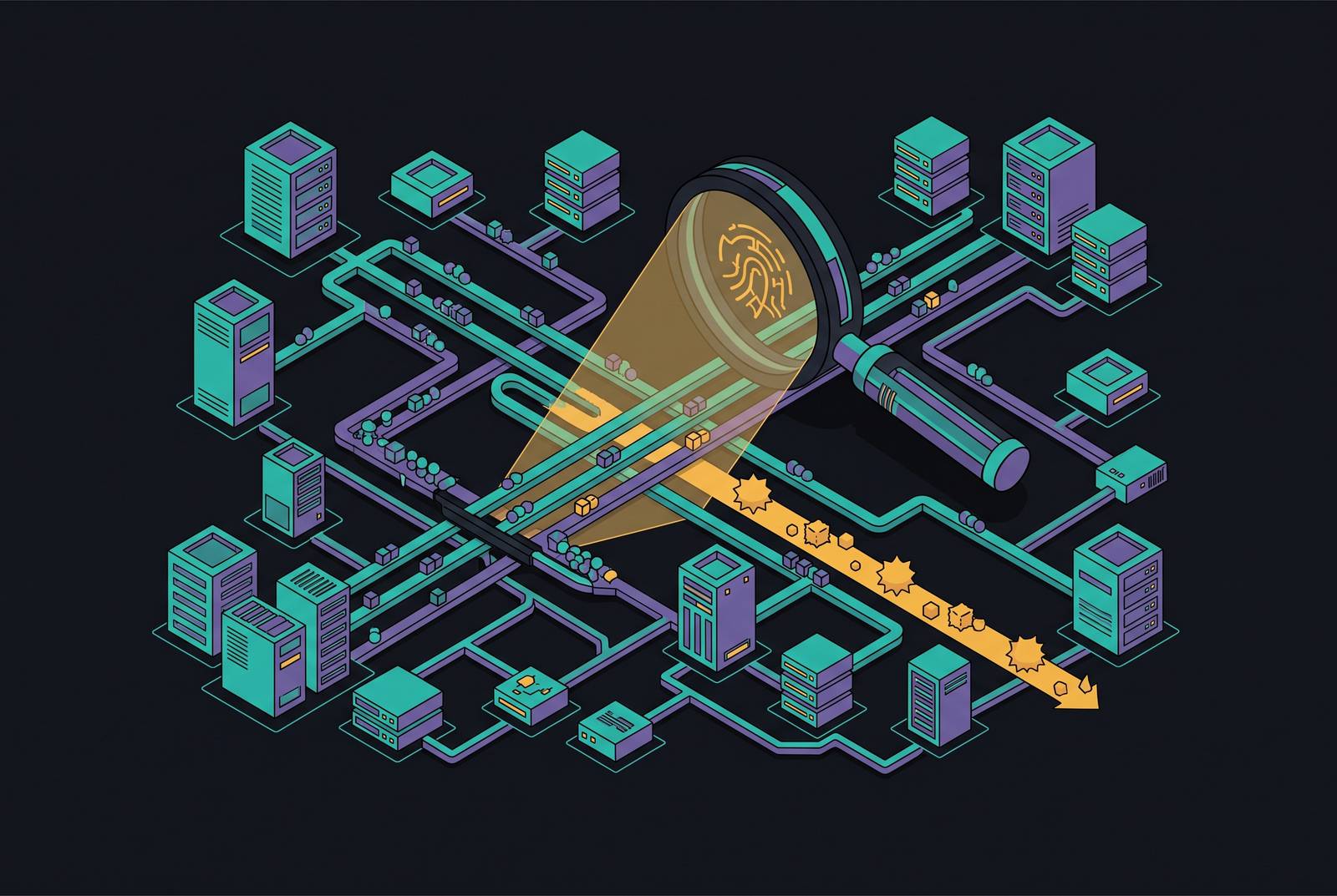 Cover illustration for “Network-Level Shadow AI Detection Using Traffic Analysis and API Fingerprinting”