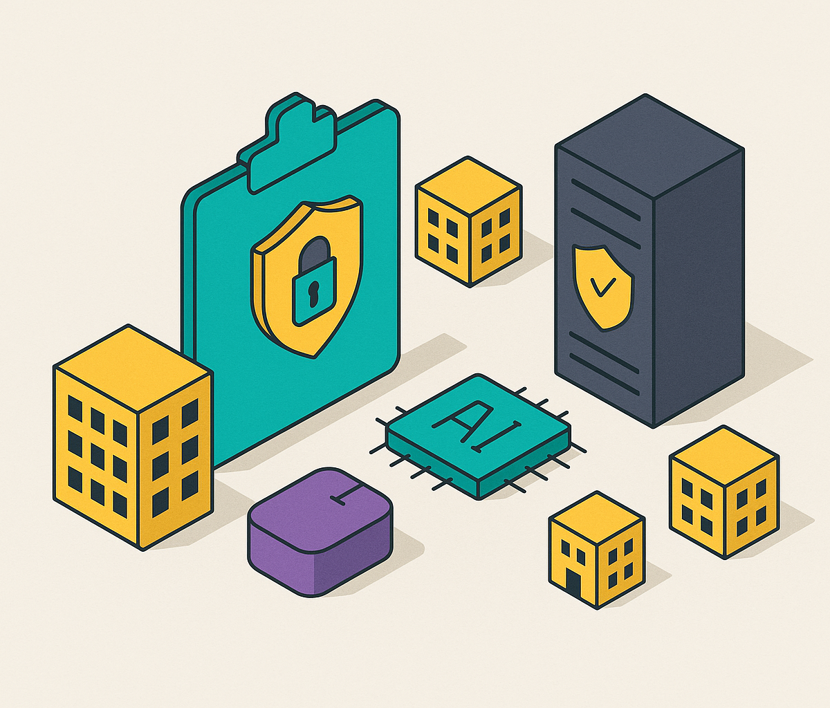 Cover illustration for “Access Policy Enforcement for AI Tools Across Business Units”