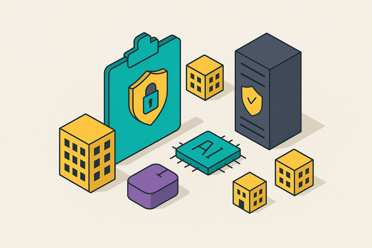 Cover illustration for “Access Policy Enforcement for AI Tools Across Business Units”