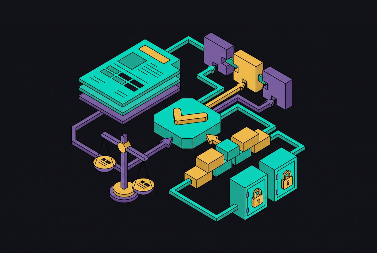 Cover illustration for “AI Governance Policy Templates for Regulated Industries”