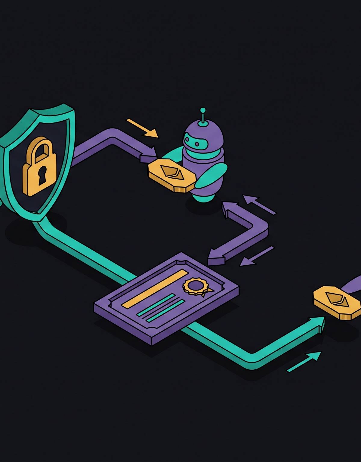 Cover illustration for “AI Agent Identity and Authentication Patterns”